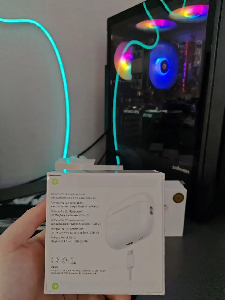 AirPods Pro 2 (Type-C) Premium+ на чипе Airoha 1562A - Наушники (Электроника) в Чебоксары