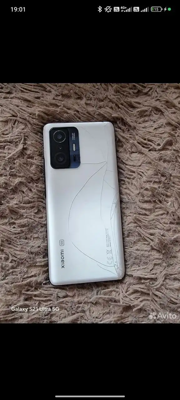 Xiaomi 11t pro с повреждениями - Смартфоны (Электроника) в Чебоксары