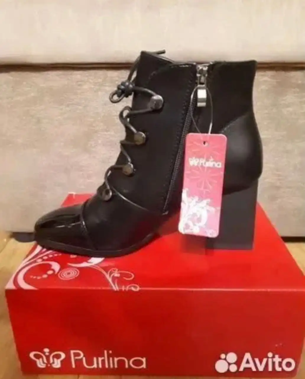 Демисезонные ботинки размер 37-38 - Обувь (Одежда) в Чебоксары