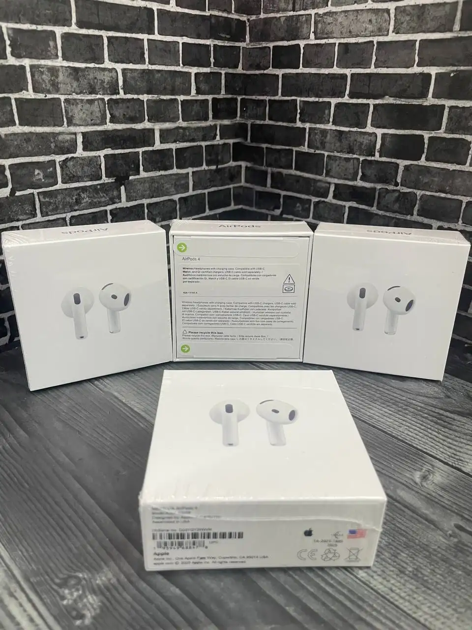 Продаются Apple AirPods 4 с шумоподавлением - Наушники (Электроника) в Чебоксары