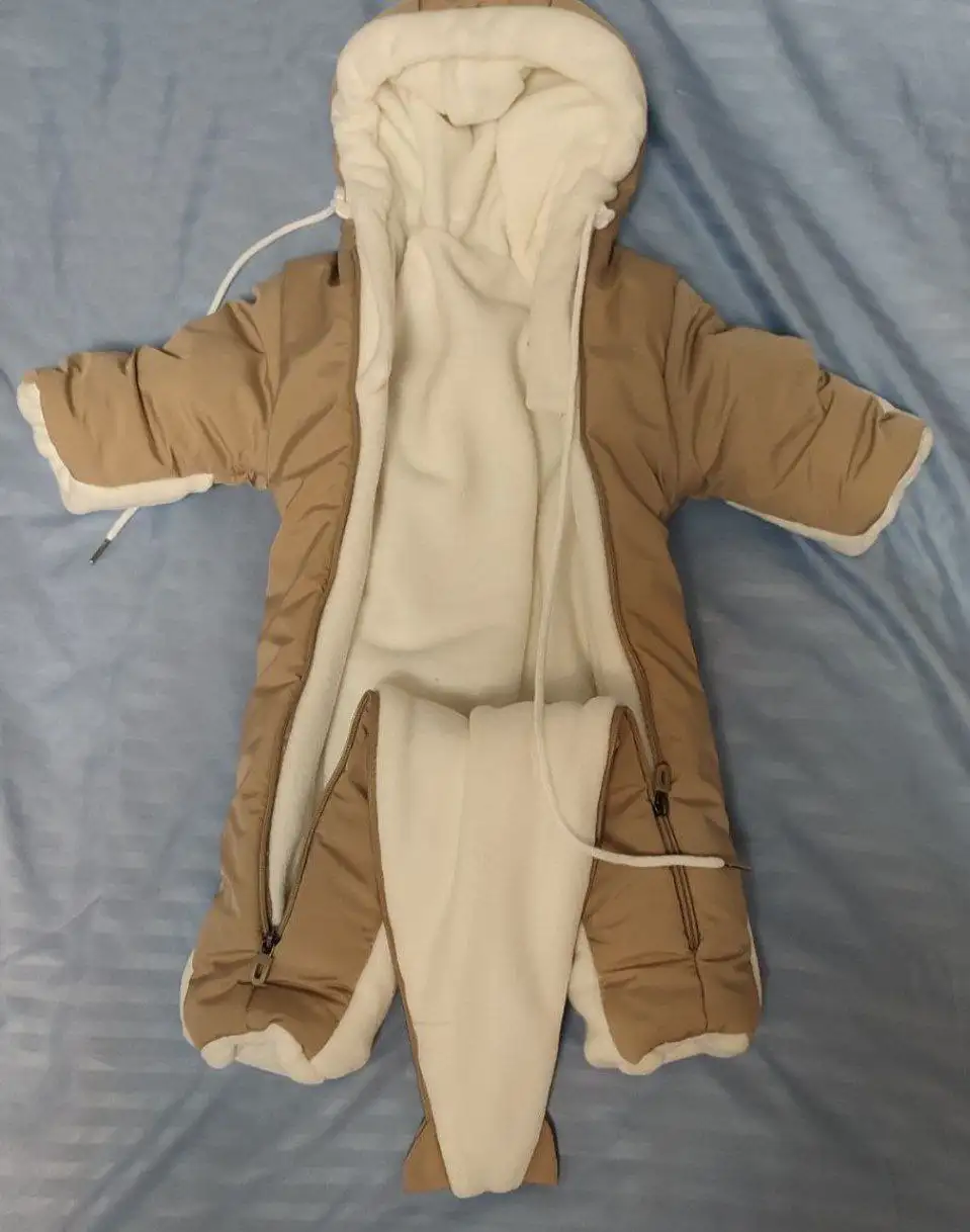 Продажа зимнего конверта и комбинезона для новорожденных - Одежда для новорожденных (Товары для детей) в Чебоксары