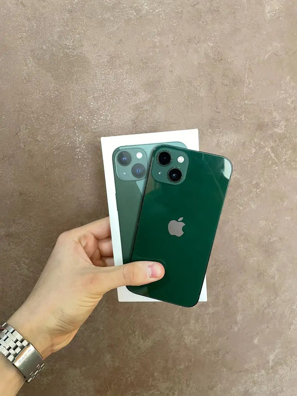 iPhone 13 128 ГБ зеленый - Смартфоны (Электроника) в Чебоксары