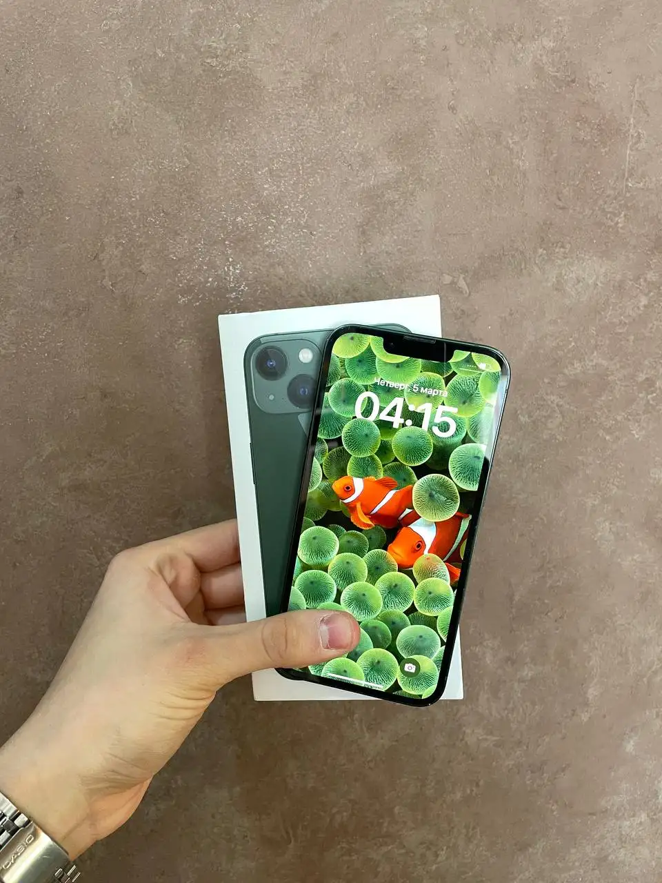 iPhone 13 128 ГБ зеленый - Смартфоны (Электроника) в Чебоксары