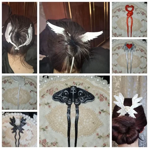 Заколки для волос ручной работы - Украшения для волос в Чебоксары