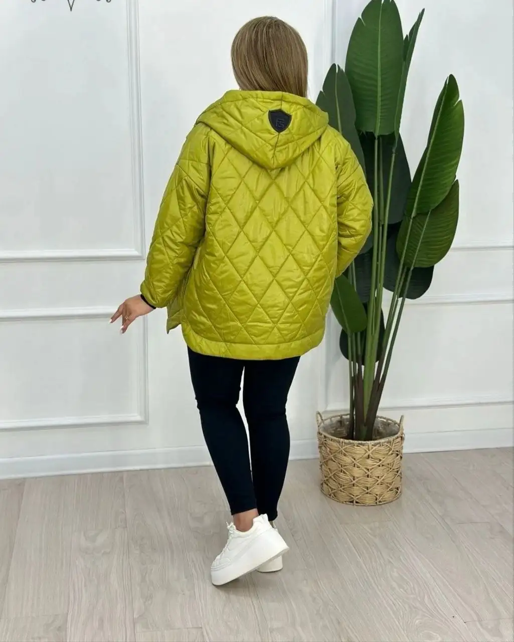 Стильная куртка-пальто оливкового цвета 54 размера - Верхняя одежда (Одежда) в Чебоксары