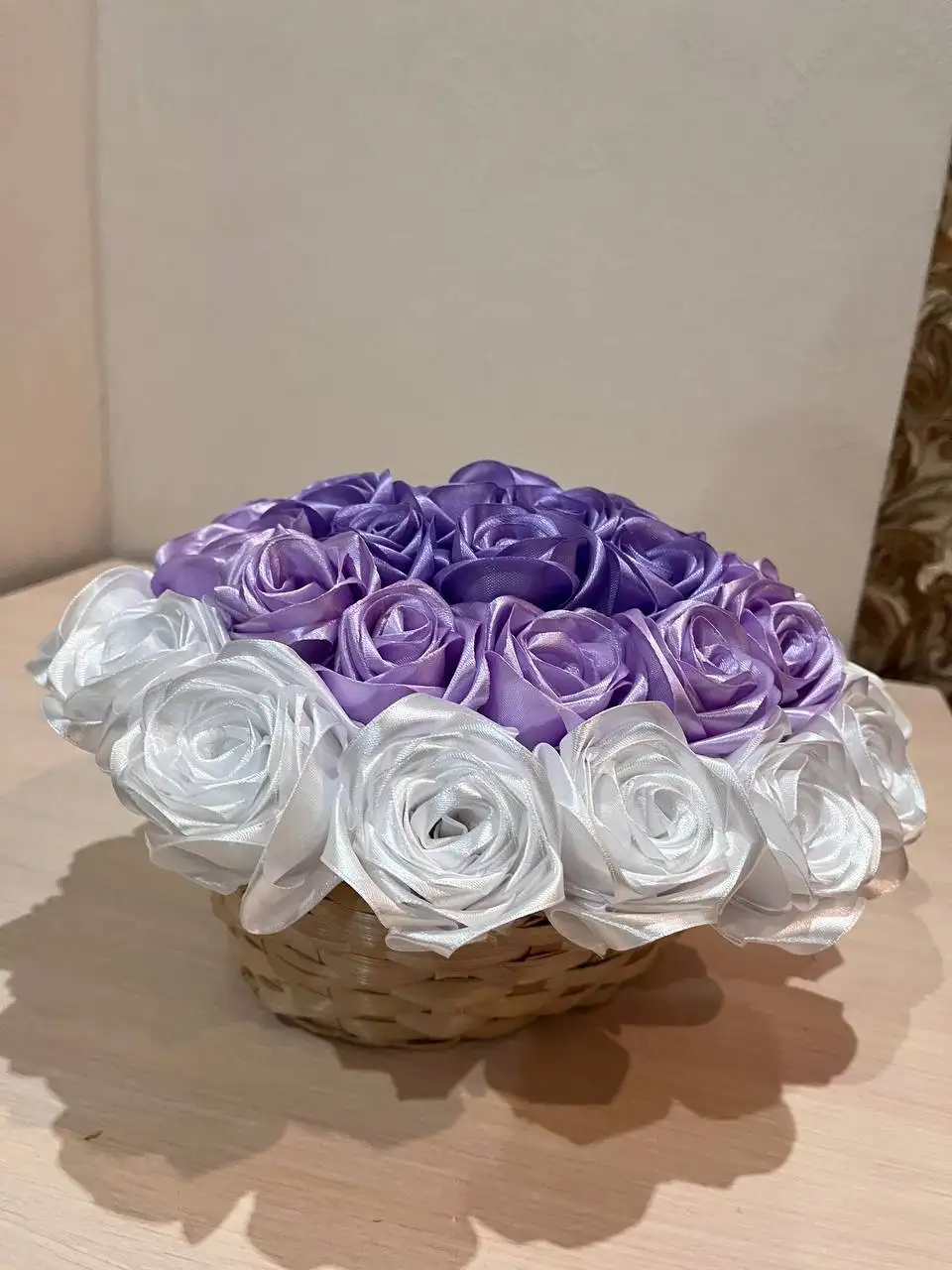 Композиция из атласных роз на подарок - Подарки и сувениры (Хобби и отдых) в Чебоксары