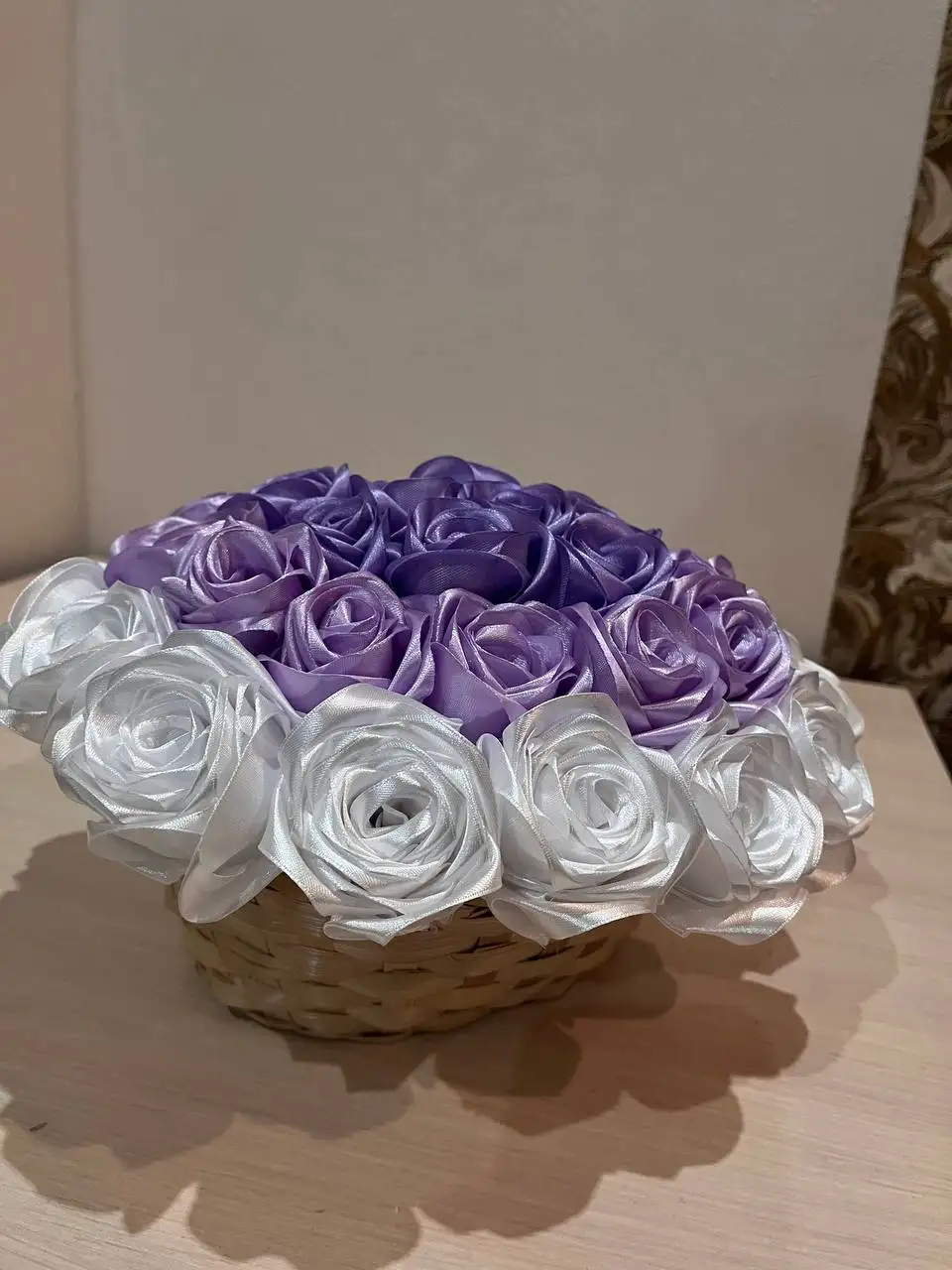 Композиция из атласных роз на подарок - Подарки и сувениры (Хобби и отдых) в Чебоксары