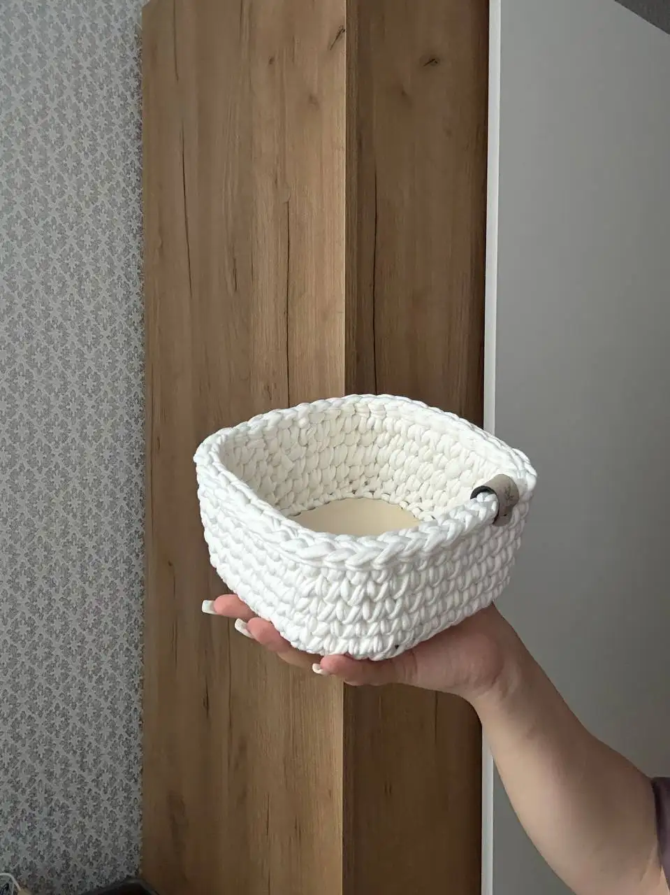 Вязаные корзины из трикотажной пряжи ручной работы - Рукоделие (Барахолка) в Чебоксары