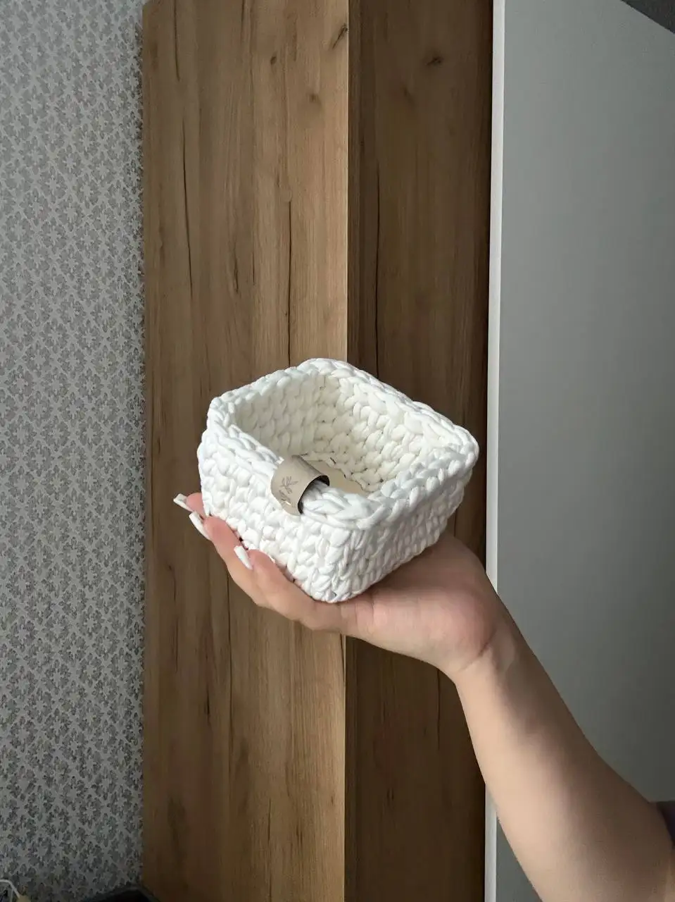 Вязаные корзины из трикотажной пряжи ручной работы - Рукоделие (Барахолка) в Чебоксары