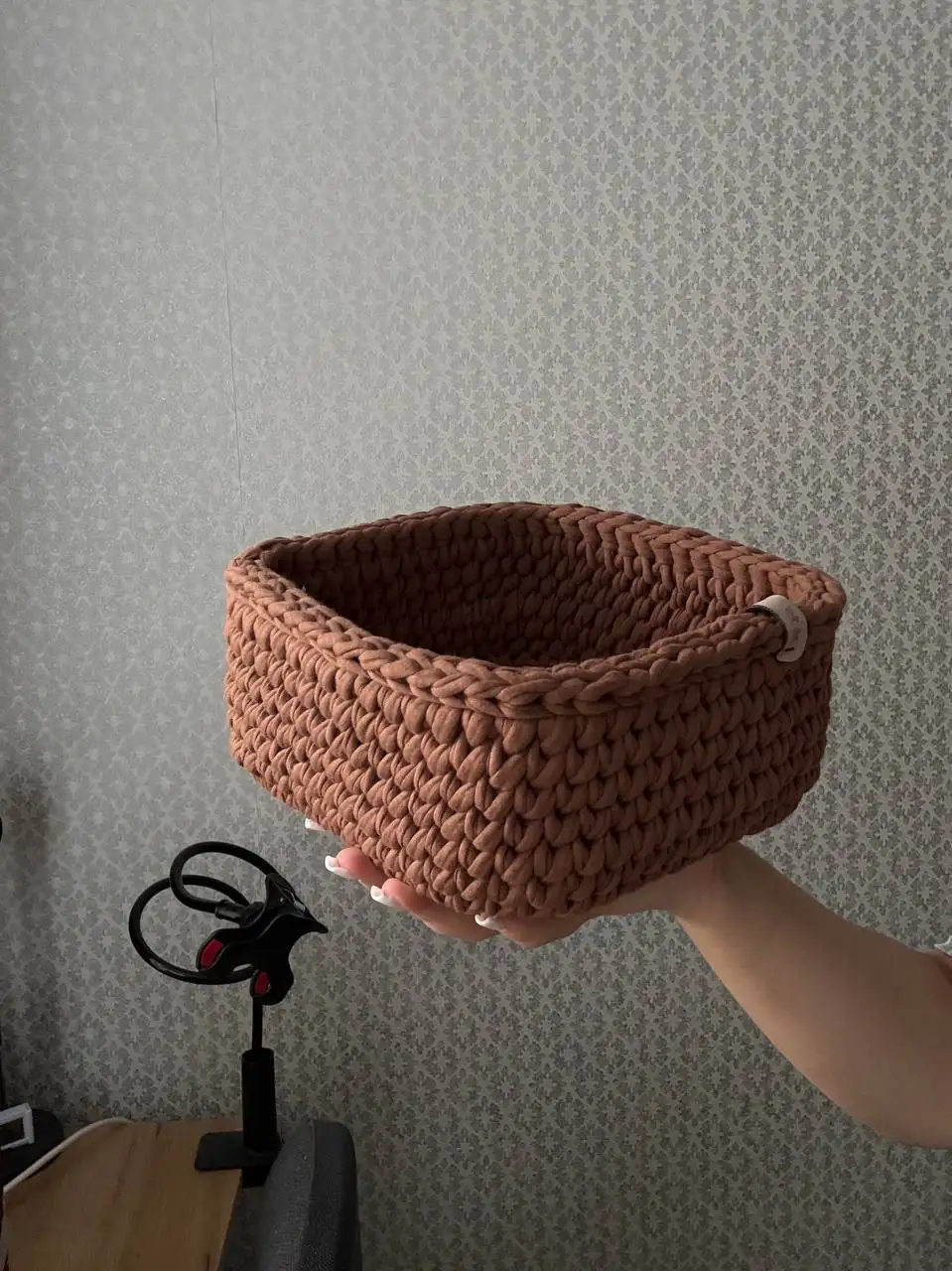 Вязаные корзины из трикотажной пряжи ручной работы - Рукоделие (Барахолка) в Чебоксары