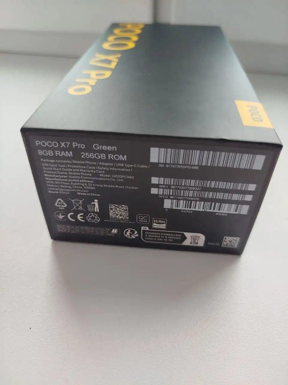 Продажа Poco x7 Pro 8/256 в идеальном состоянии - Смартфоны (Электроника) в Чебоксары