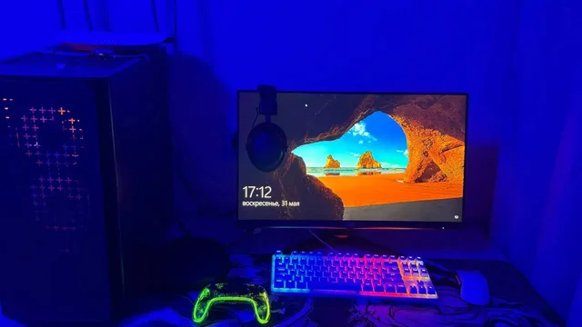 Игровой компьютер с RTX 3060 и монитором 165Гц - Акустические системы в Чебоксары