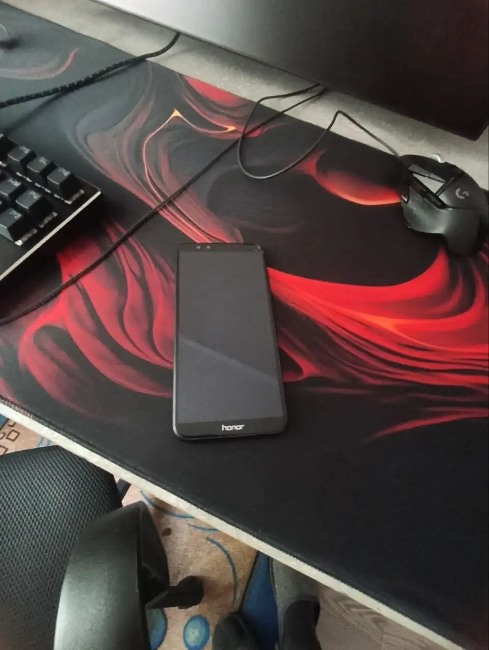 Honor 9 Lite битый экран, не работает отпечаток - Смартфоны (Электроника) в Чебоксары