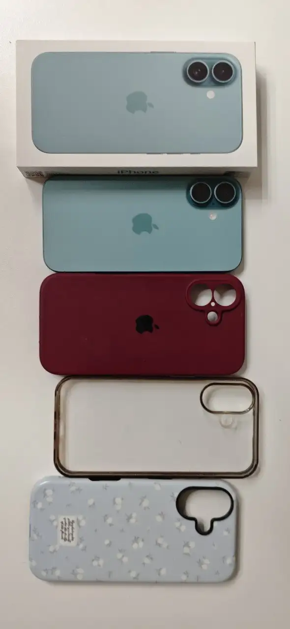 iPhone 16 256Gb бирюзовый, идеальное состояние - Смартфоны (Электроника) в Чебоксары