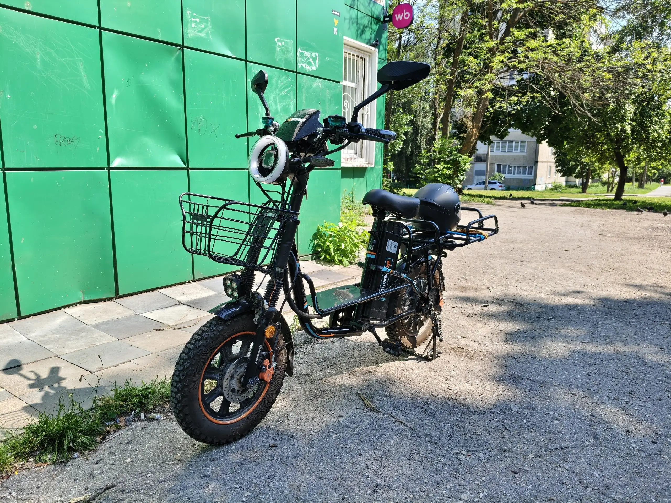 Электроскутер 1500W, 60V 21Ah, состояние 9/10 - Электроскутеры (Электроника) в Чебоксары