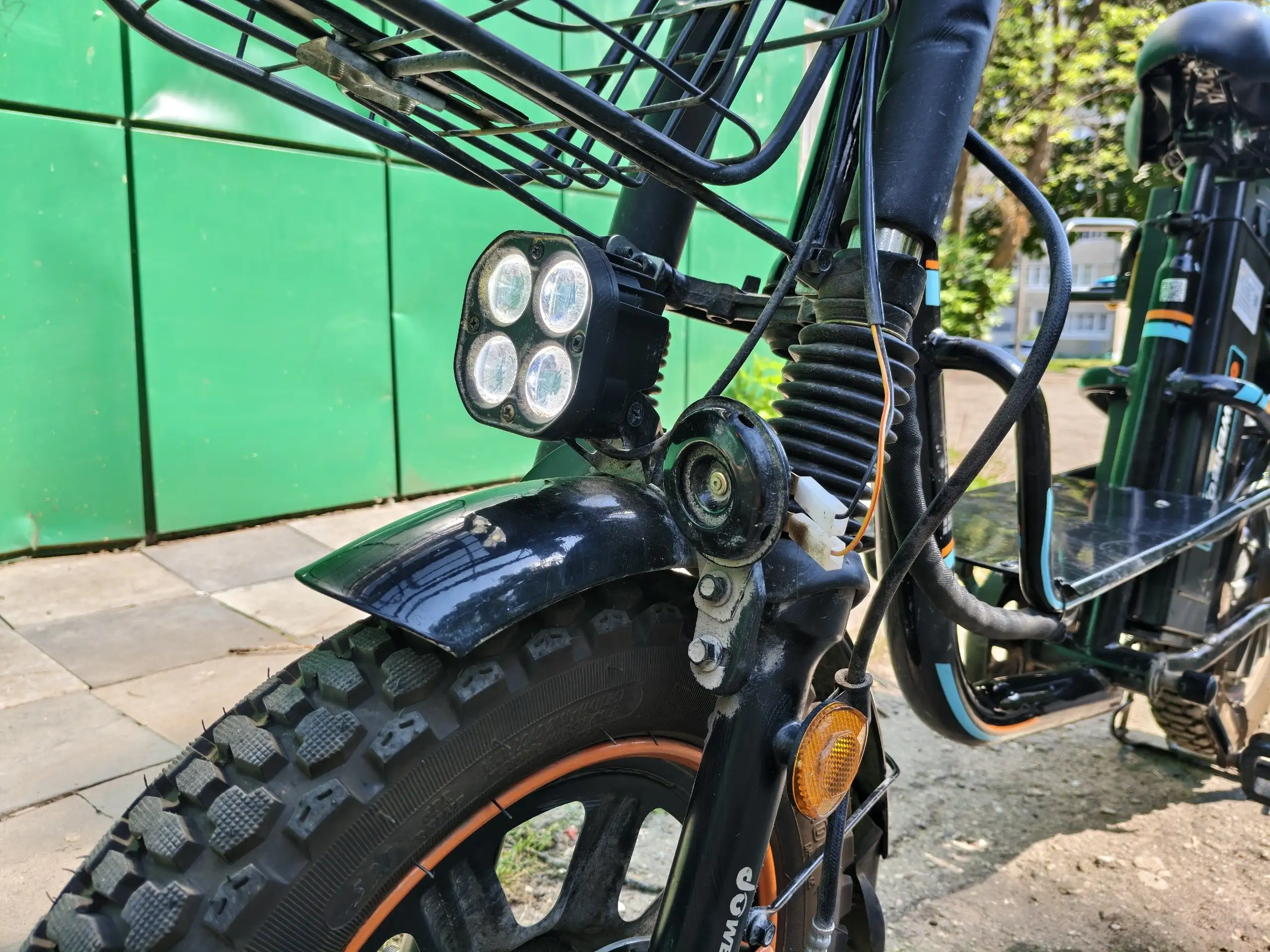 Электроскутер 1500W, 60V 21Ah, состояние 9/10 - Электроскутеры (Электроника) в Чебоксары