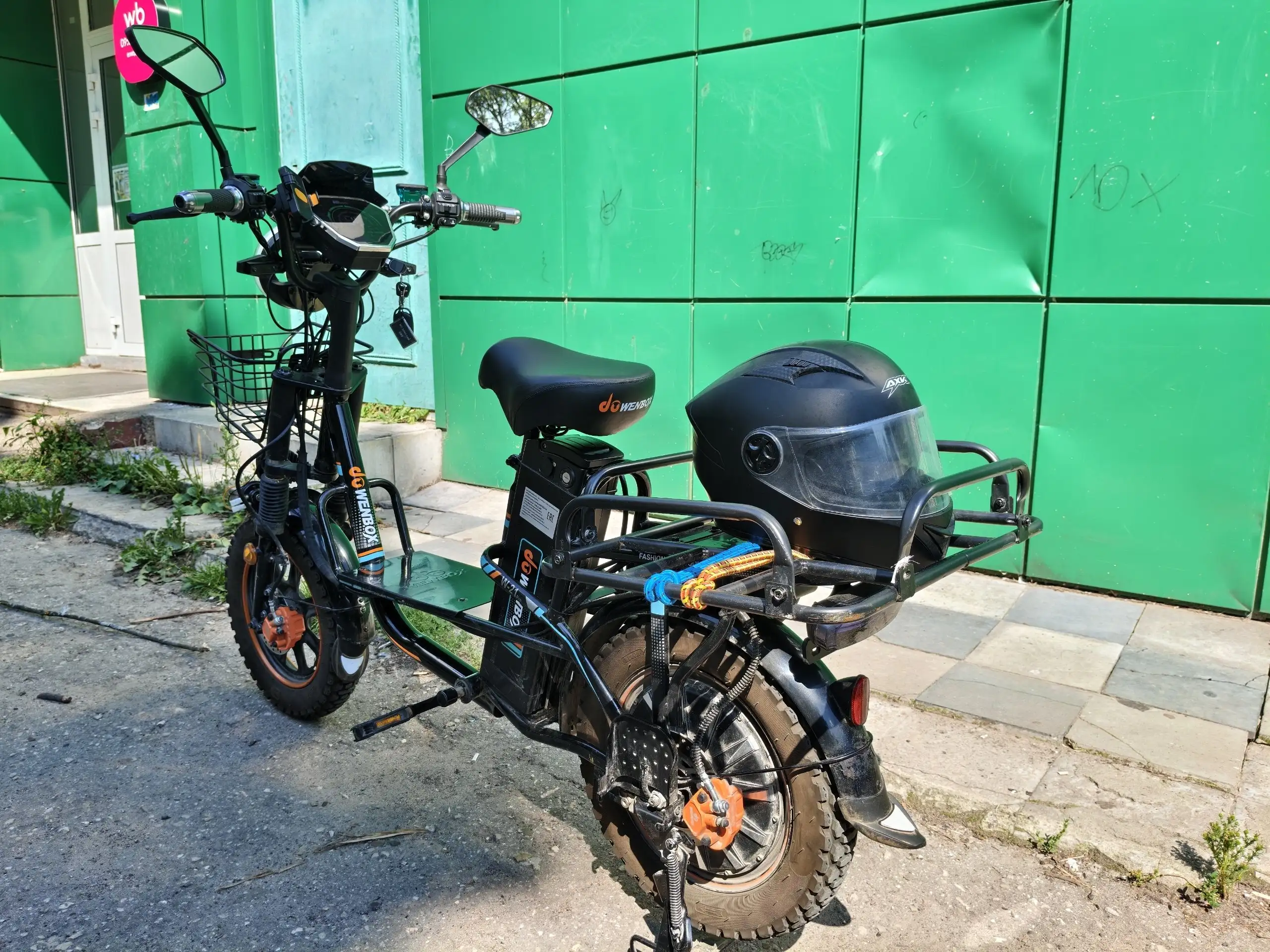 Электроскутер 1500W, 60V 21Ah, состояние 9/10 - Электроскутеры (Электроника) в Чебоксары