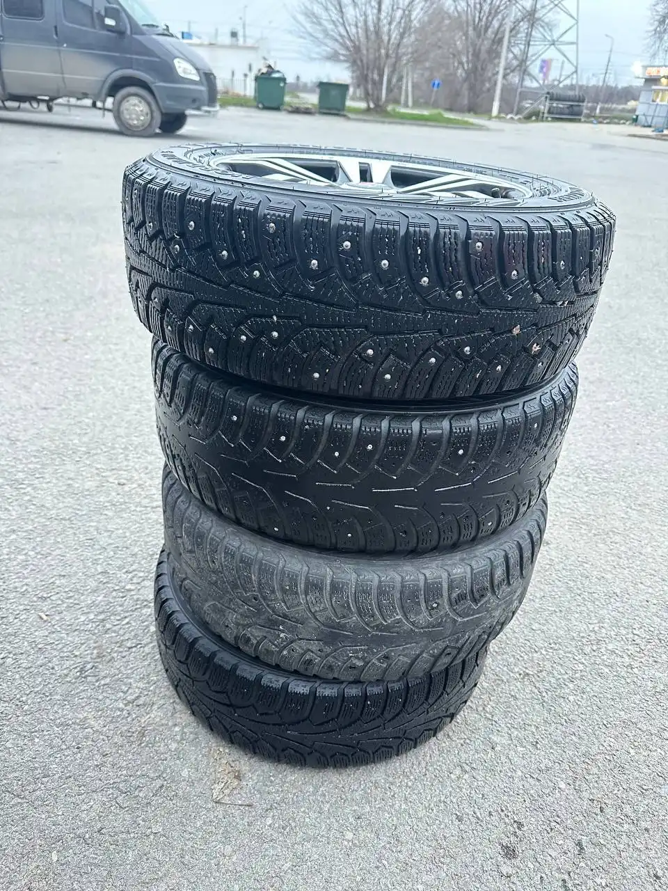 Продажа дисков с зимней резиной