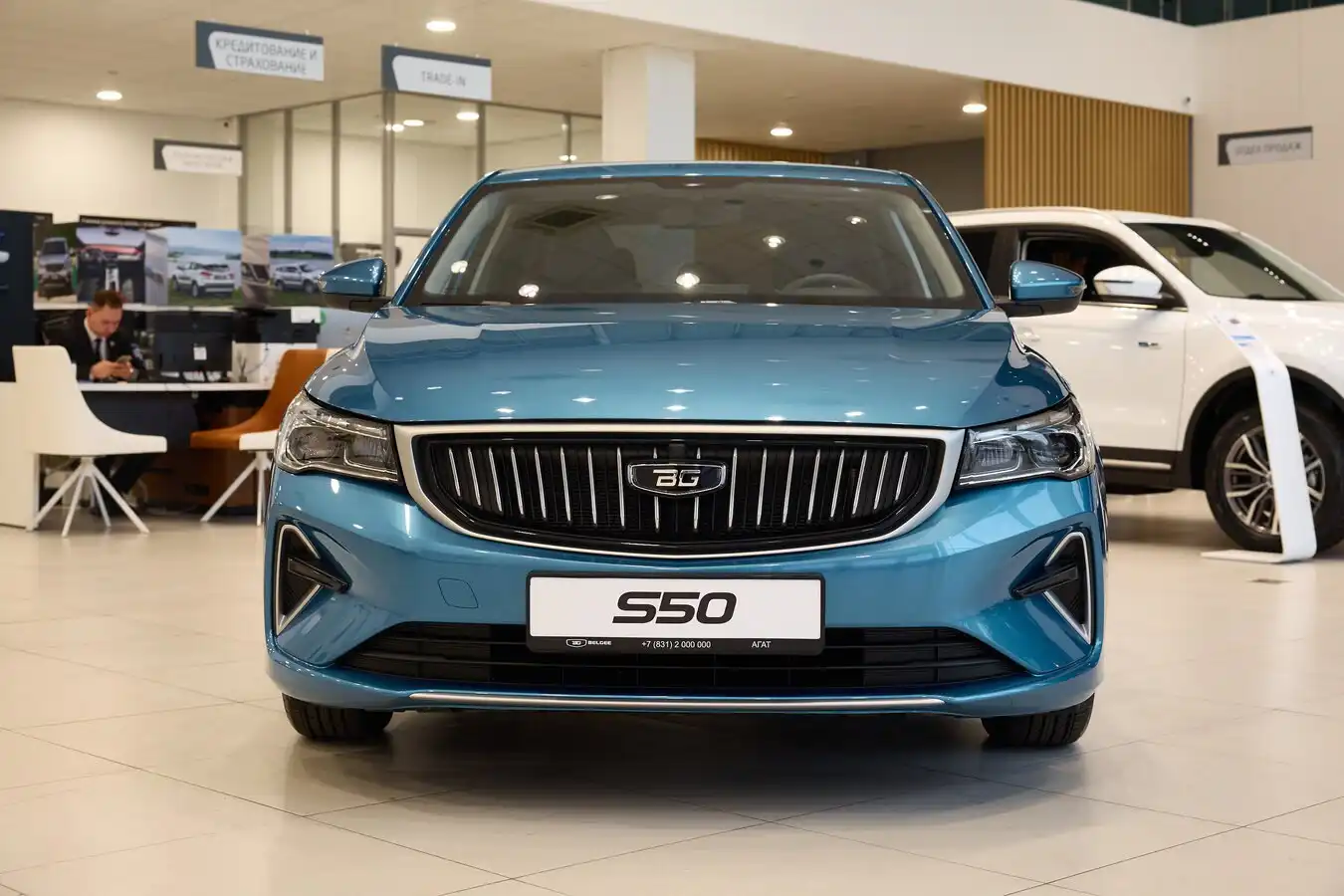 Продажа нового седана Belgee S50 в автосалоне АГАТ