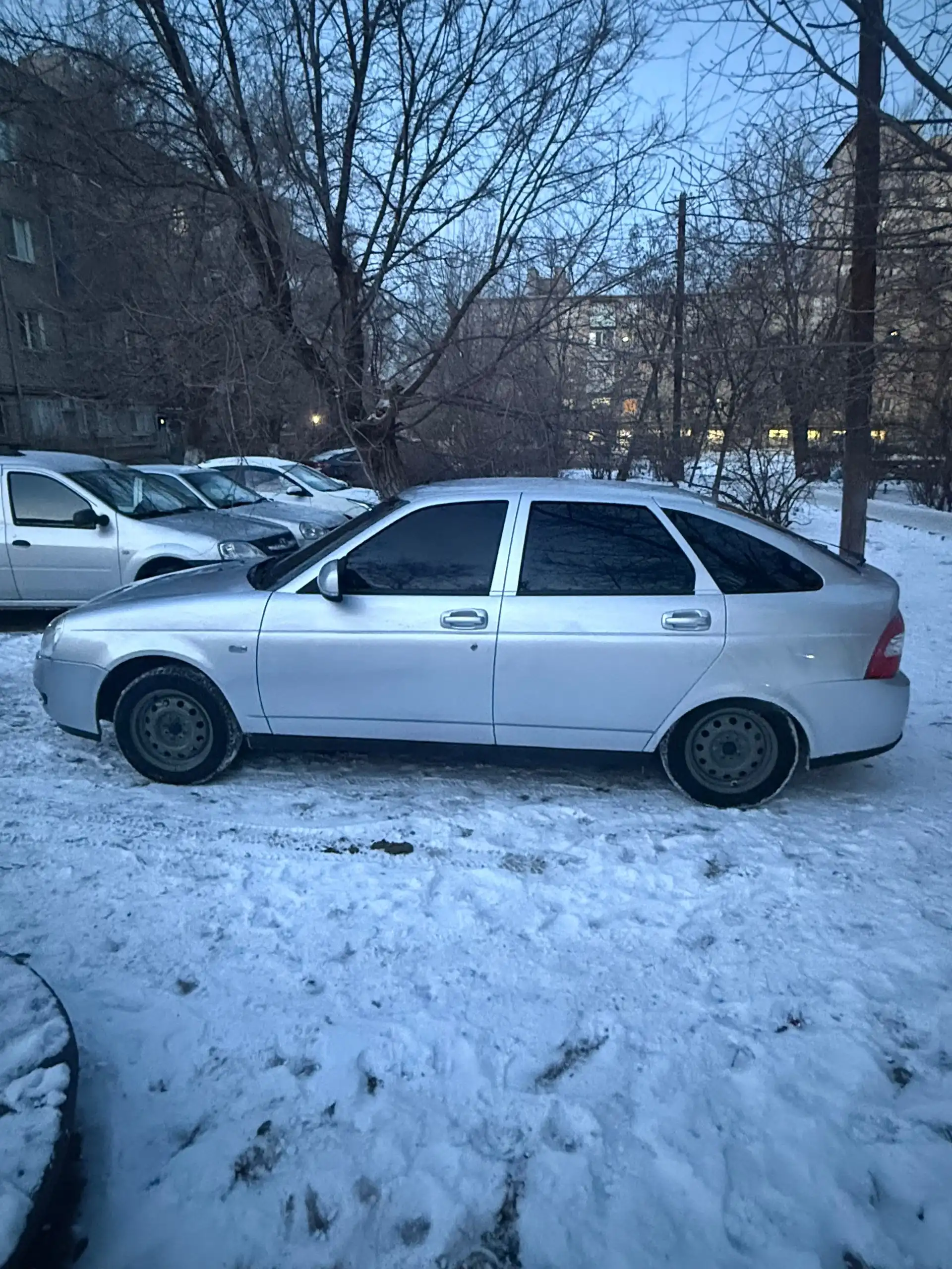 Lada Priora в хорошем состоянии с незначительными дефектами