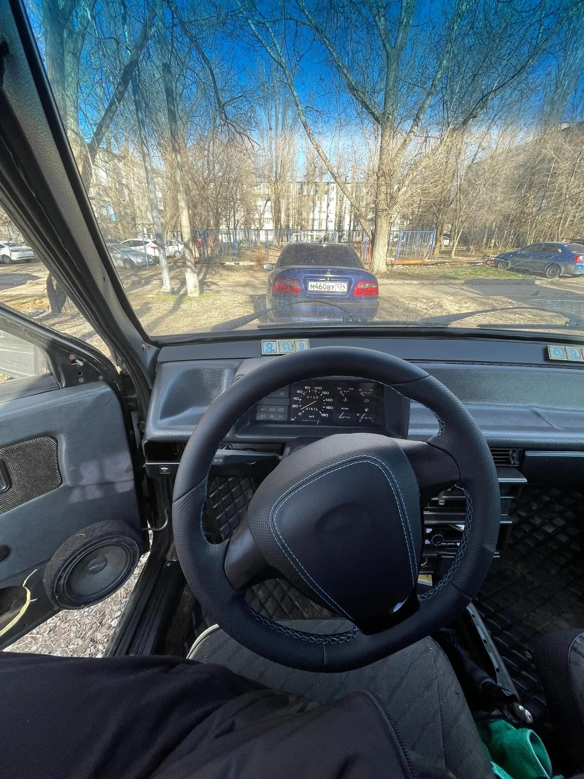 ВАЗ 2109 с новыми колесами R17, дымящим мотором - Авто в Волгоград