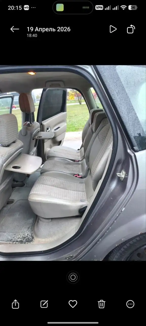 Продажа автомобиля Renault Scenic 2004 года с пробегом 220000 км - Авто в Волгоград