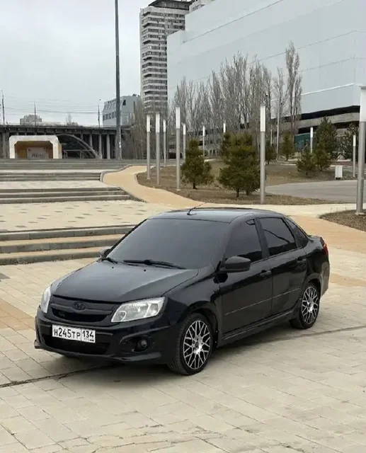 LADA Granta 2014, 198.000 км - Газовое оборудование в Волгоград