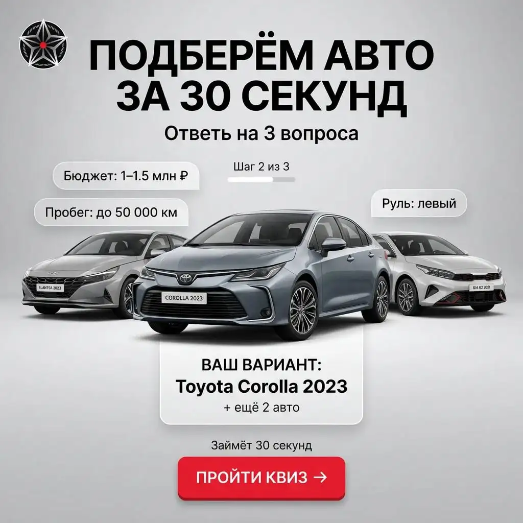 Подбор авто за 30 секунд - Услуги по подбору автомобилей (Авто) в Волгоград