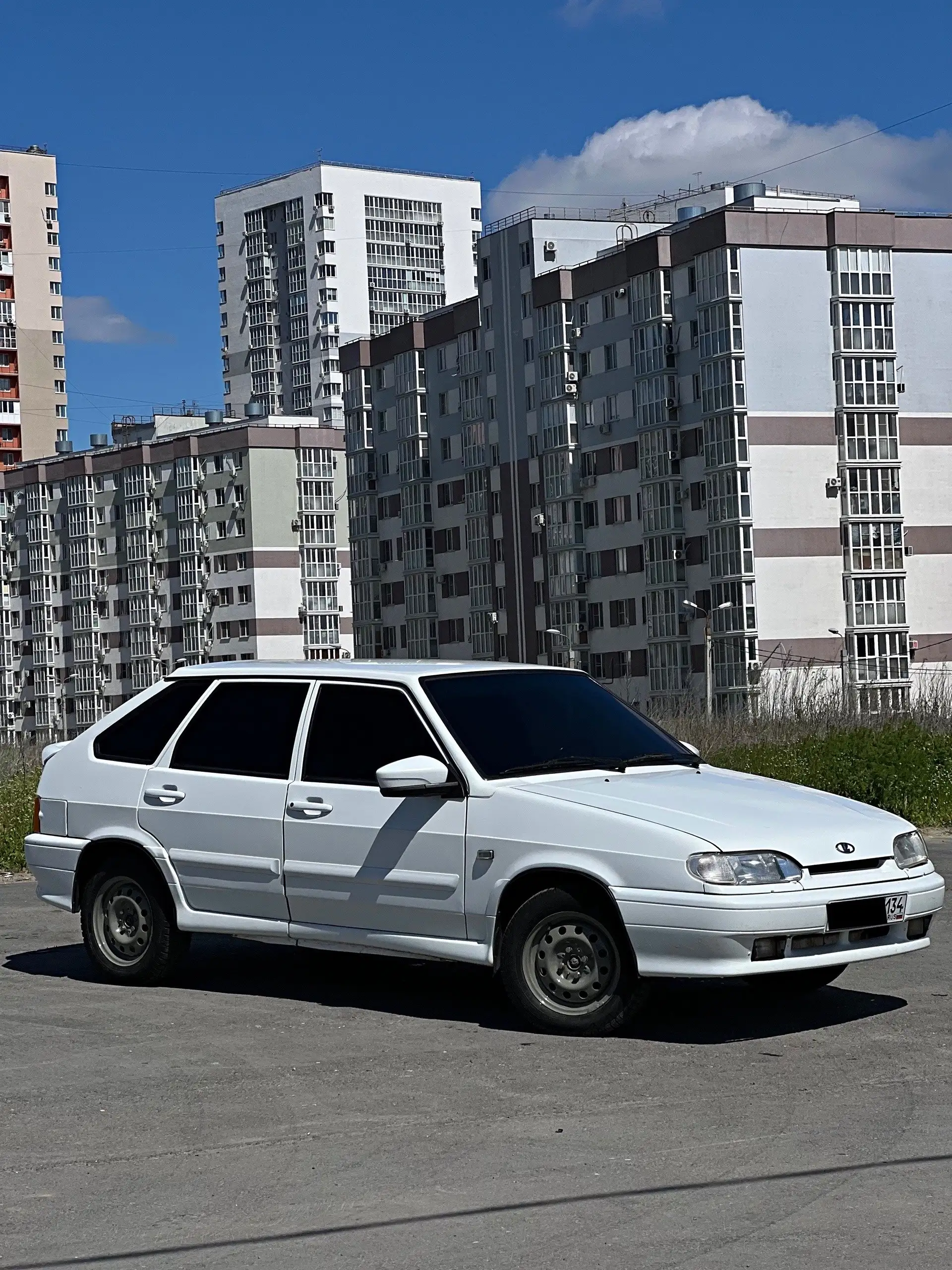ВАЗ 2114 (белое облако) 2010 года - ВАЗ 2114 (Авто) в Волгоград