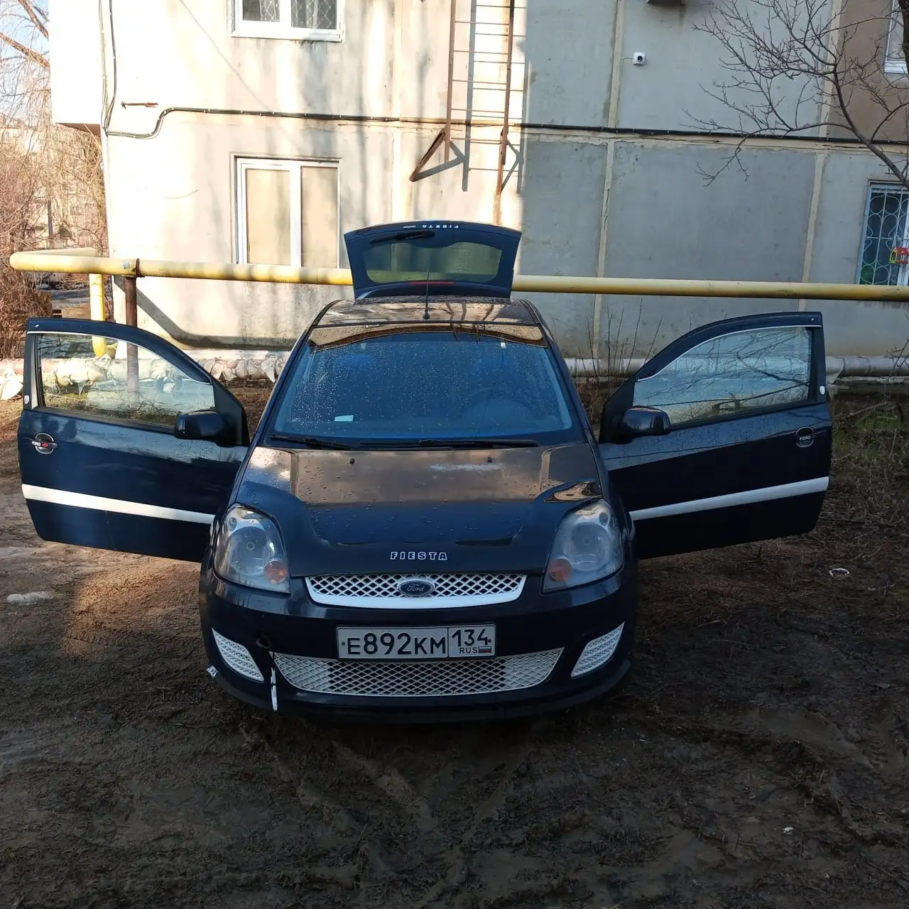 Ford Fiesta MK5 2008 - Легковые автомобили (Авто) в Волгоград
