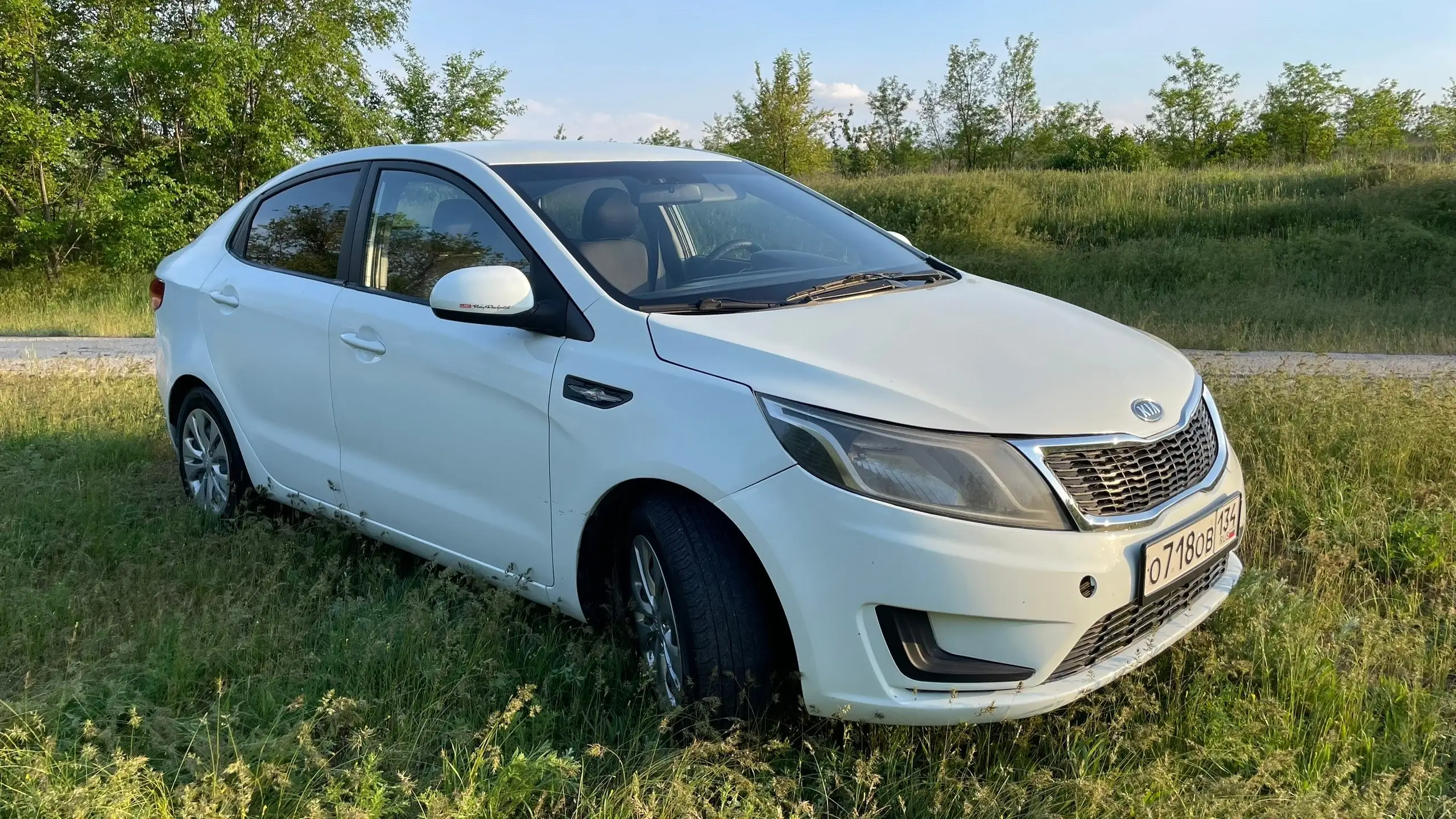 Kia 2012 с ГБО, пробег 1.4 л - Легковые автомобили (Авто) в Волгоград