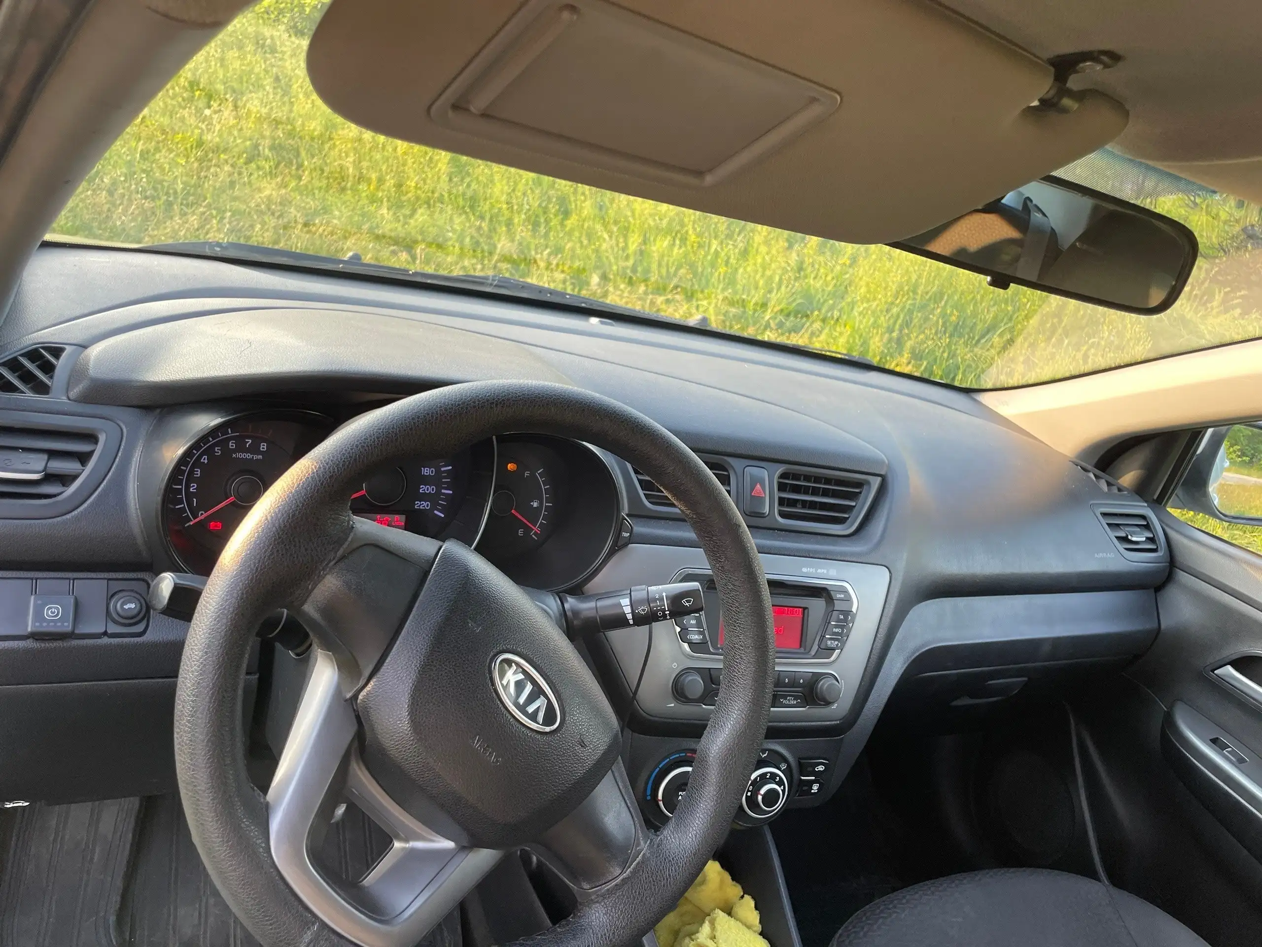 Kia 2012 с ГБО, пробег 1.4 л - Легковые автомобили (Авто) в Волгоград