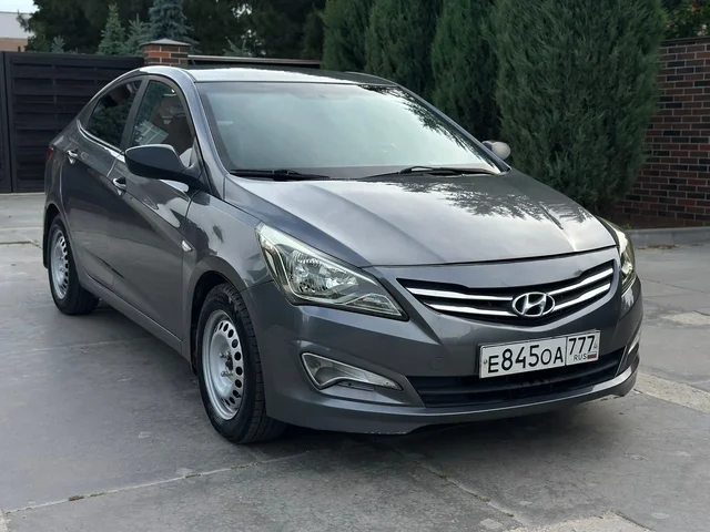 Hyundai Solaris 2015 в отличном состоянии - Авто в Волгоград