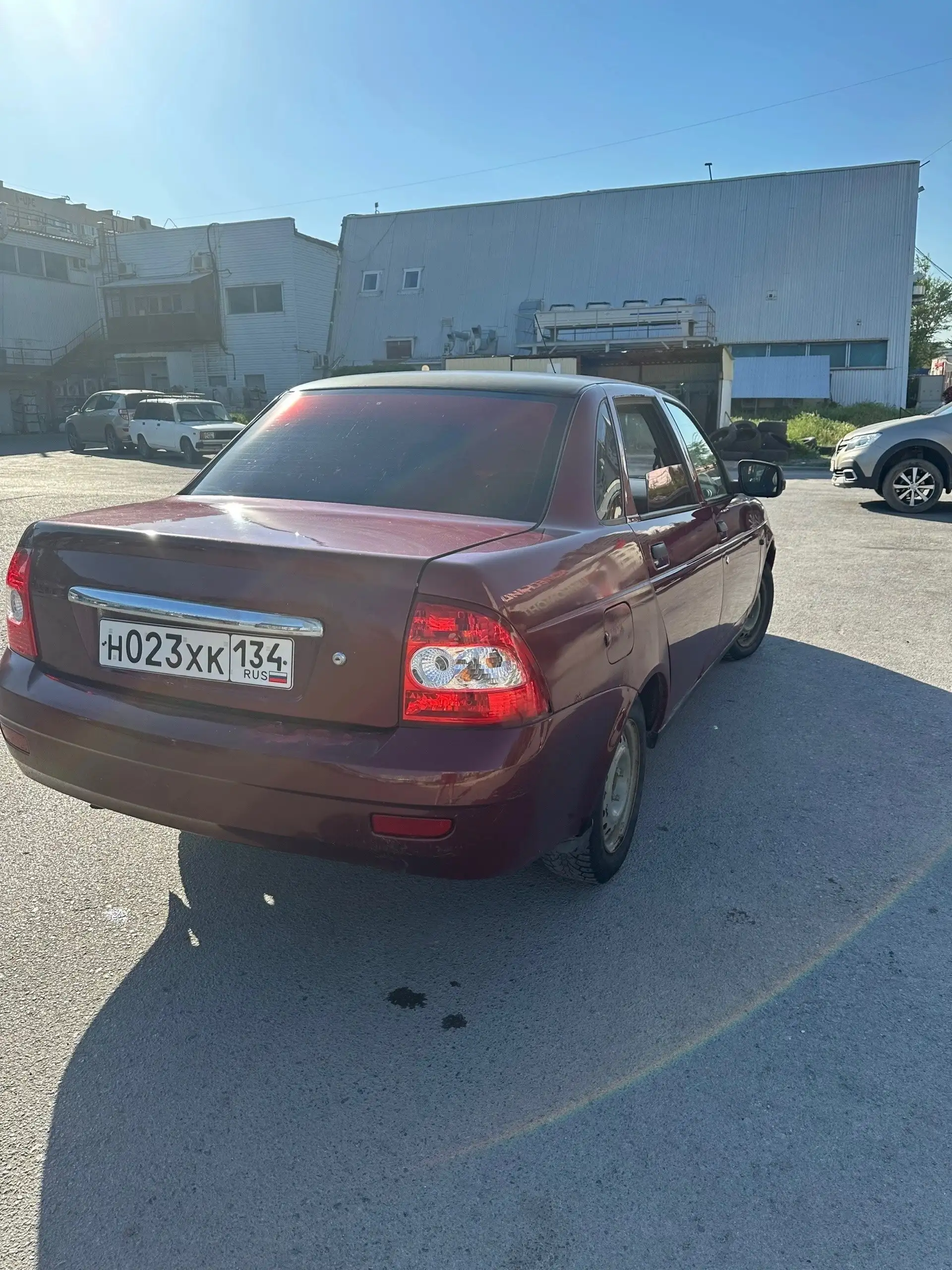 Lada Priora 2011-2013, Калифорнийский мак - Легковые автомобили (Авто) в Волгоград