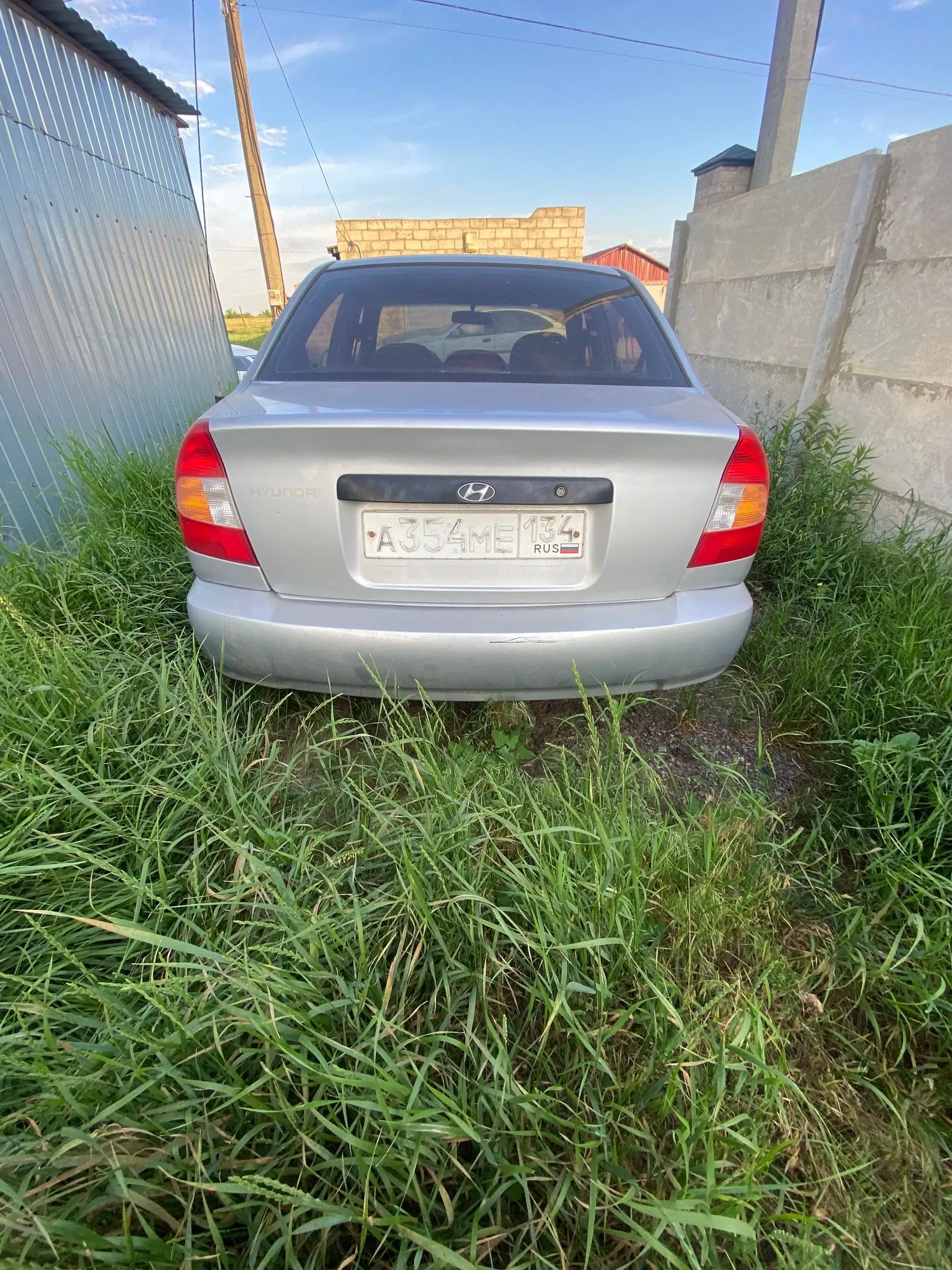 Hyundai Accent 2008, не на ходу - Легковые автомобили (Авто) в Волгоград