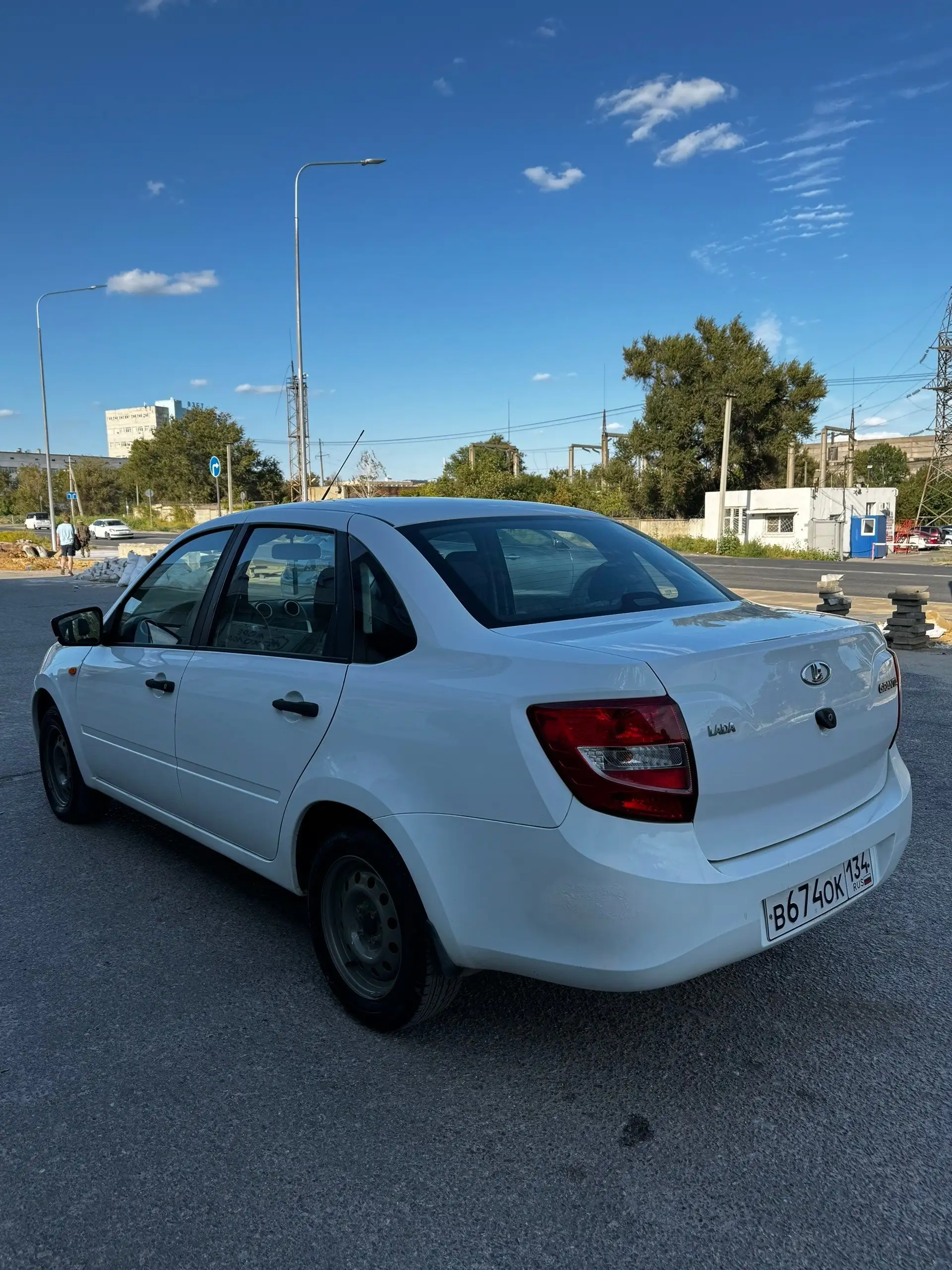 LADA Granta 2015, 88 000 км, 1 владелец - Легковые автомобили (Авто) в Волгоград