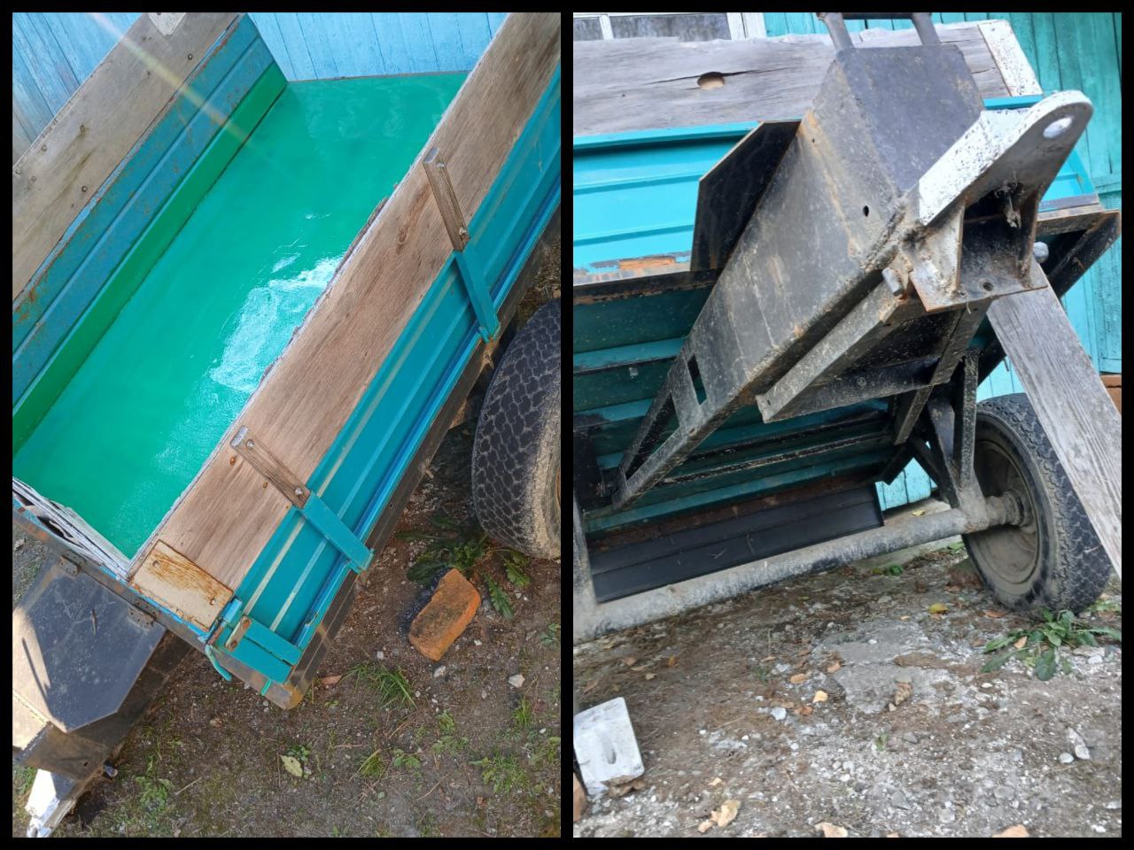 Продаётся прицеп к мини трактору - Запчасти в Кировский