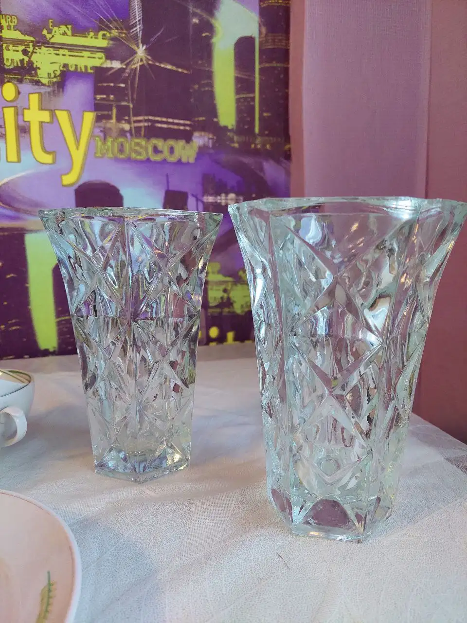 Комплект бокалов с кувшином и вазы - Посуда (Барахолка) в Ижевск