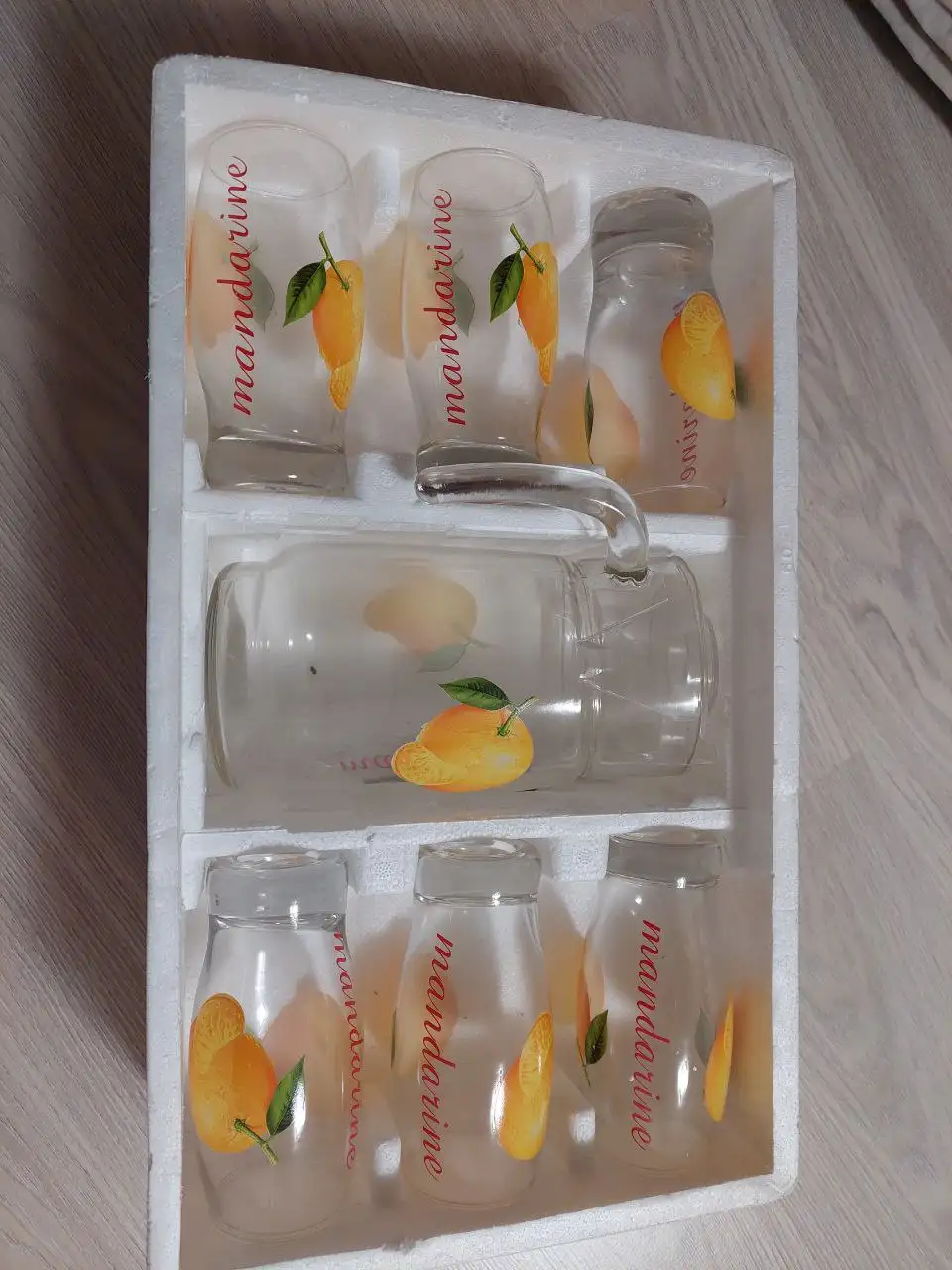 Комплект бокалов с кувшином и вазы - Посуда (Барахолка) в Ижевск