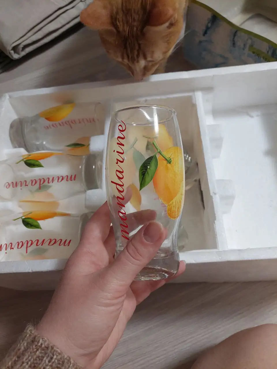 Комплект бокалов с кувшином и вазы - Посуда (Барахолка) в Ижевск