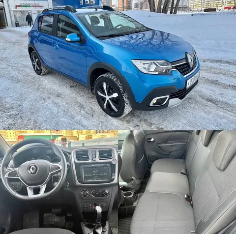 Renault Sandero Stepway 2022, 1.6 вариатор, 1 хозяин, не бит не крашен - частное объявление в Ижевск