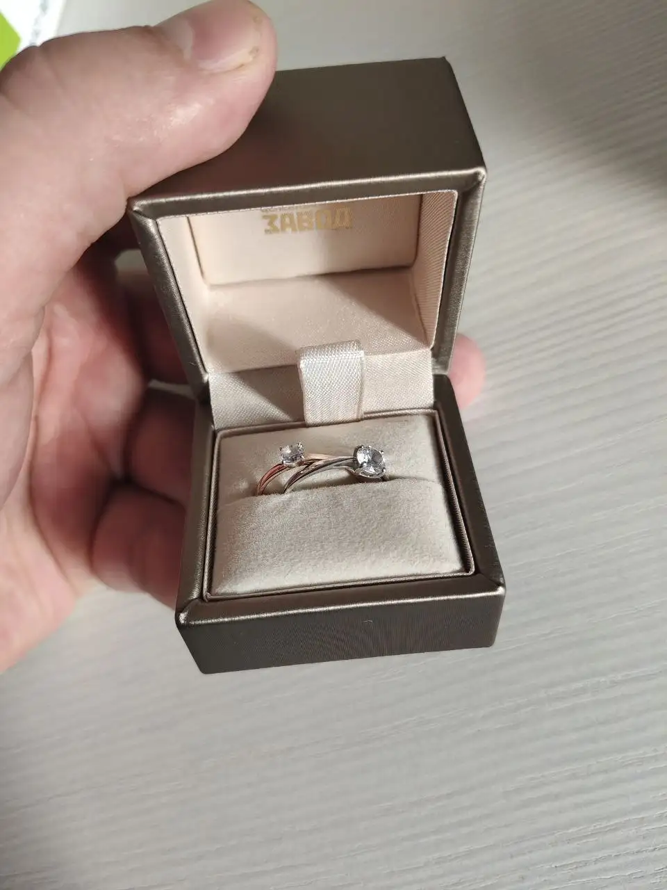 Золотое и серебряное кольцо - Ювелирные изделия (Барахолка) в Ижевск