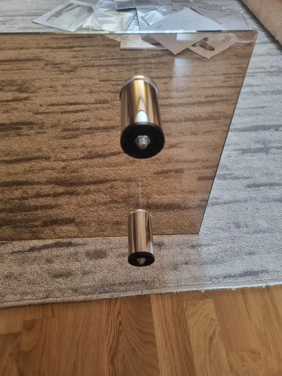 Тумба стеклянная под телевизор - Мебель (Для дома и дачи) в Ижевск