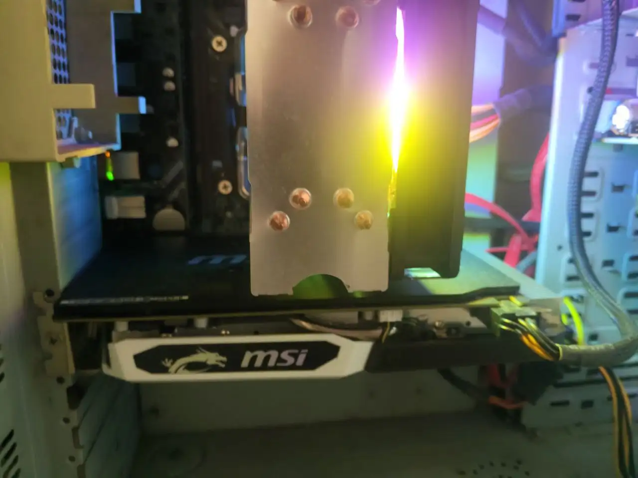 Игровой компьютер с монитором и комплектующими - Компьютеры (Электроника) в Ижевск