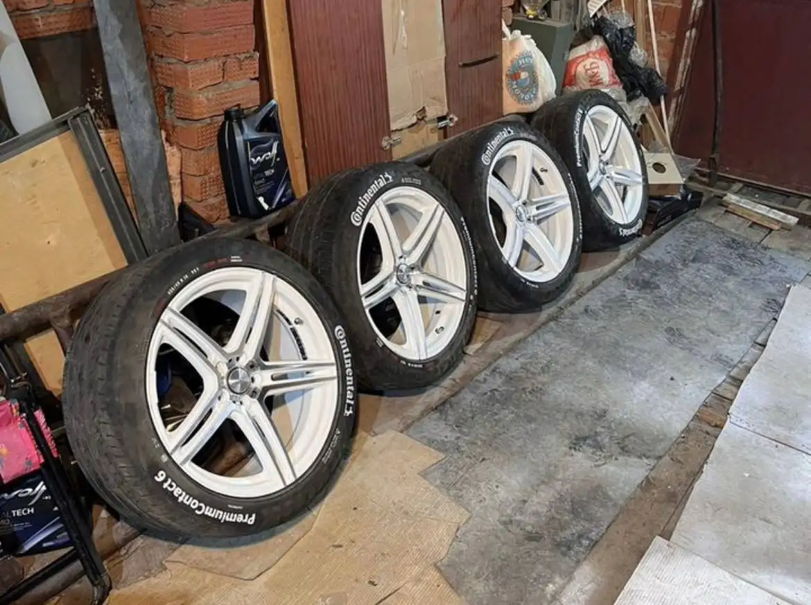Диски R18 5x108, требуется ремонт - Запчасти (Авто) в Ижевск