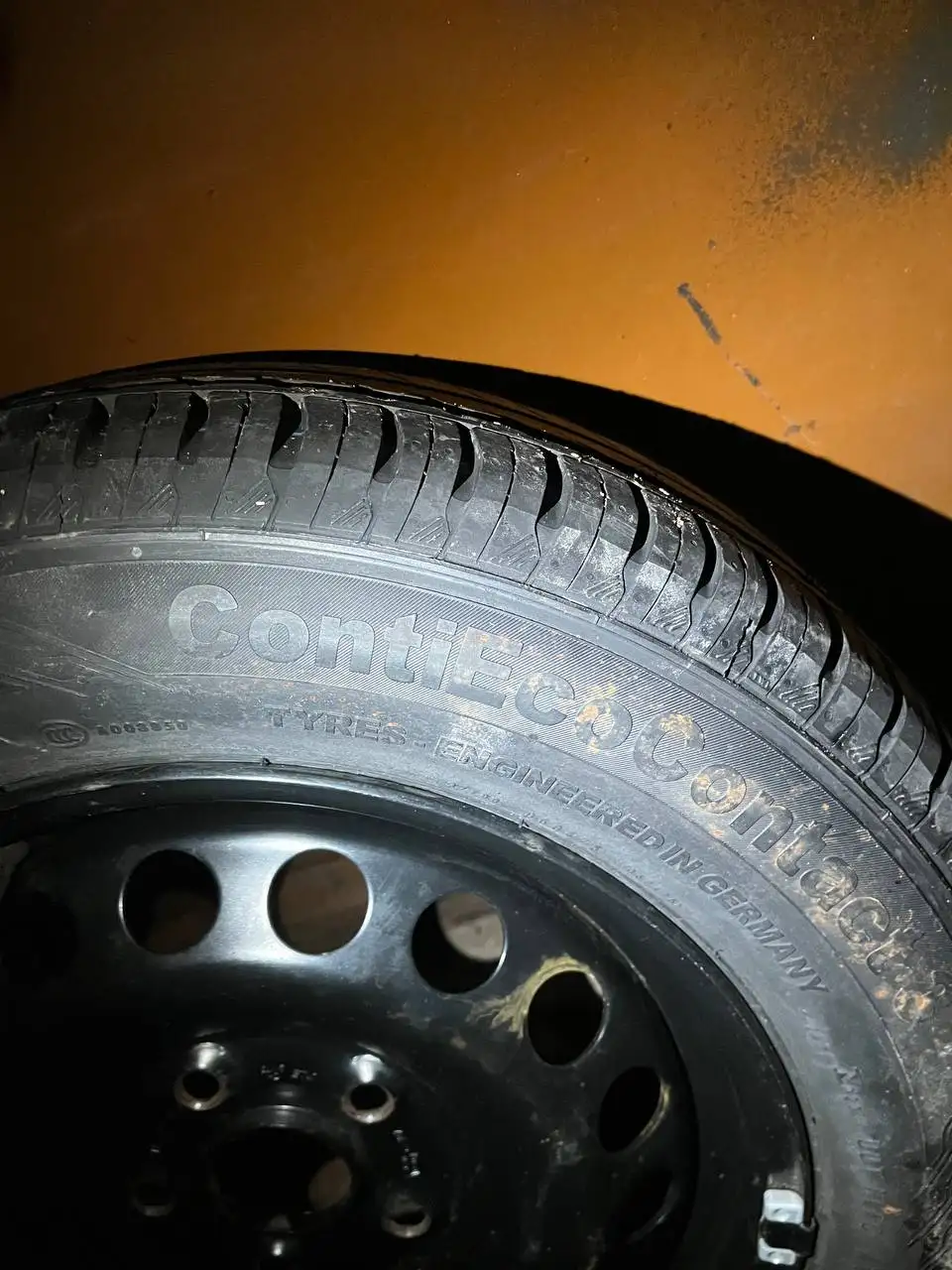 Штамп R15 с летней резиной 5x112 - Диски и шины (Запчасти) в Ижевск