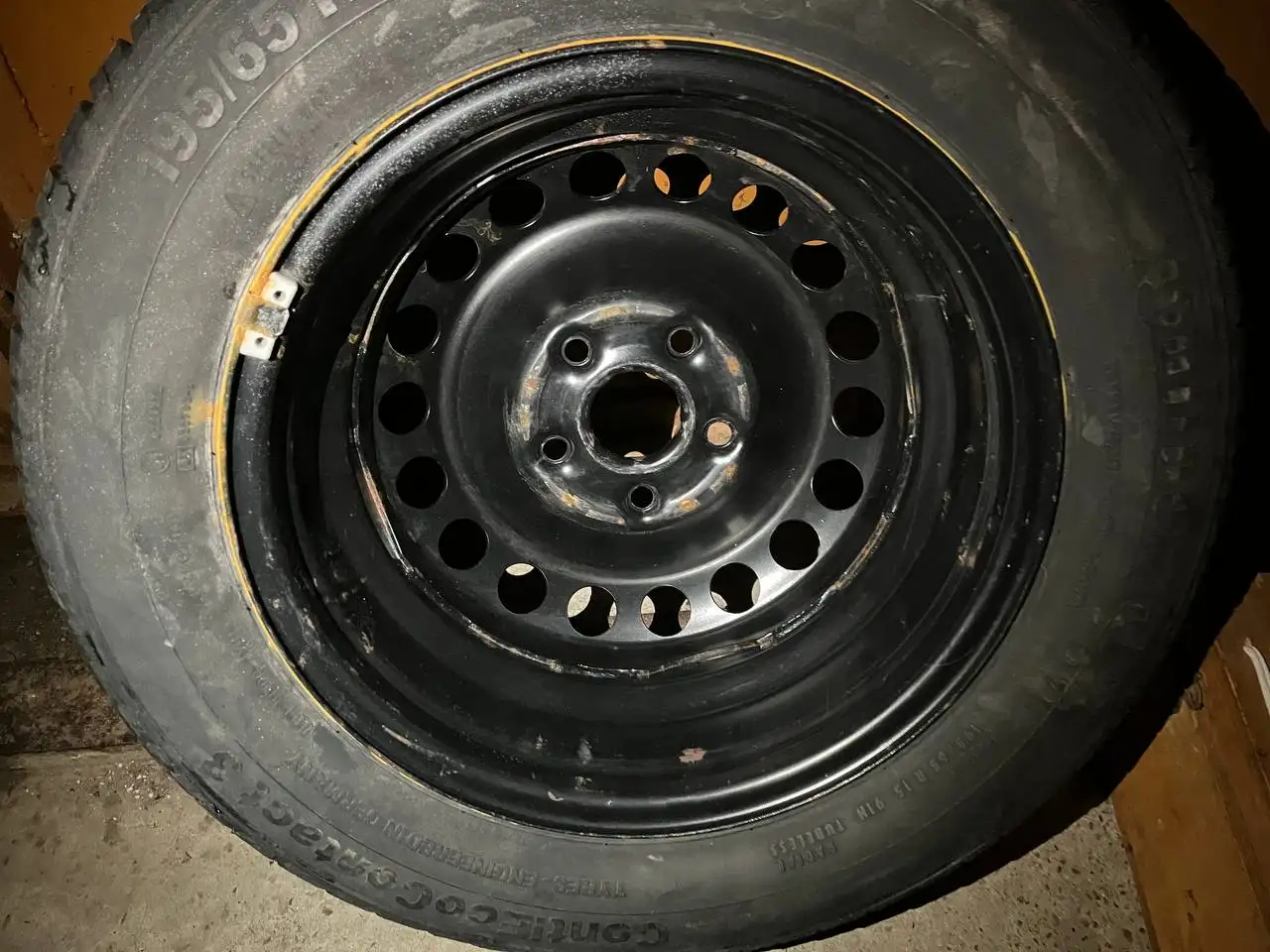 Штамп R15 с летней резиной 5x112 - Диски и шины (Запчасти) в Ижевск