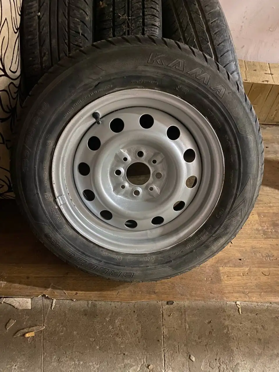 Продажа штампованных дисков R14 с резиной - Шины и диски (Авто) в Ижевск