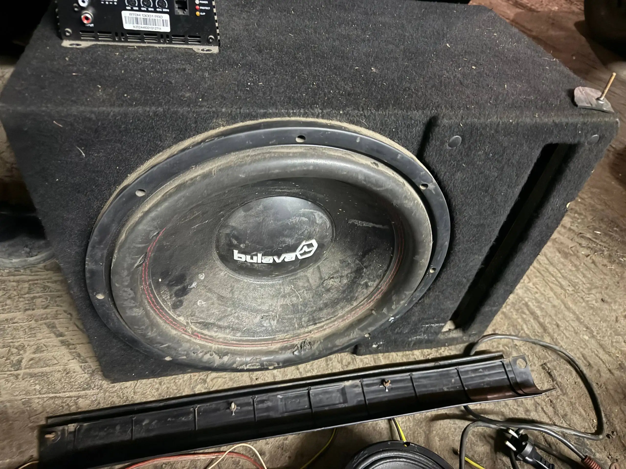 Продается сабвуфер Урал булава 15 с усилителем - Аудио (Авто) в Ижевск