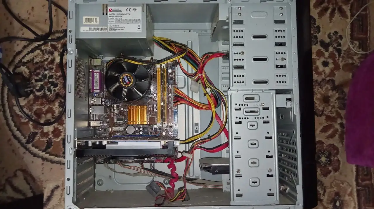 Системный блок, монитор и наушники - Компьютеры (Электроника) в Ижевск